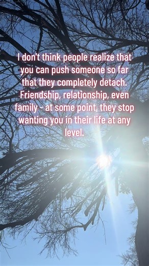 Understanding Complete Detachment in Relationships