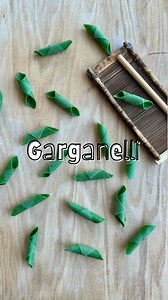 Garganelli may look like penne, but this hand-rolled pasta has roots in Emilia-Romagna, using a wooden comb to shape leftover dough into ridged tubes. A clever way to prevent waste turned into one of Italy’s most beloved pasta traditions. 🍝 | Joe Sasto
