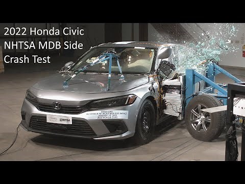 2022-2026 Honda Civic NHTSA MDB Side Crash Test