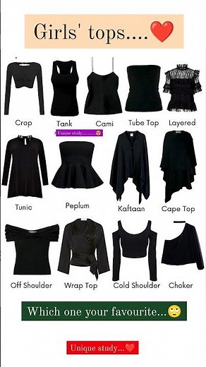 Trendy Girls' Tops Compilation with Personalized Names! 🎀 #english #clothing #fashion
