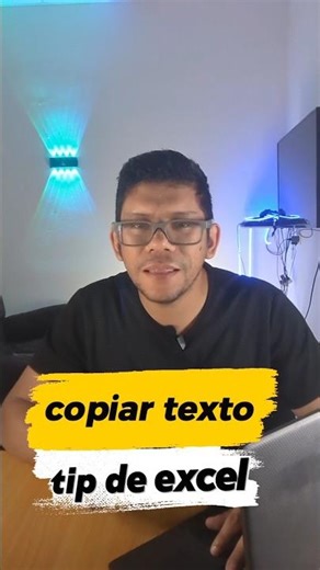 Copying text in Excel #excel #exceltips #microsoft