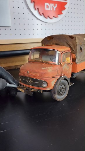 1.3M views · 10K reactions | Restoration Mercedes L911 #diecast #truck #mercedes | Restore DIY | Facebook