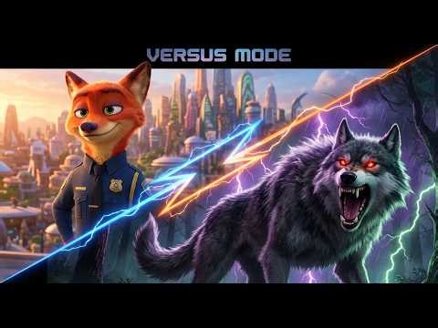 NICK TURNS INTO A GIANT WOLF 🐺😱 To Save a Puppy! ZOOTOPIA 2