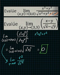 Calcular los límites de funciones de dos variables #MateFacil #Matematicas #math | MateFacil
