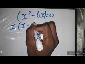 SOLVING QUADRATIC EQUATIONS by factorization and AC method