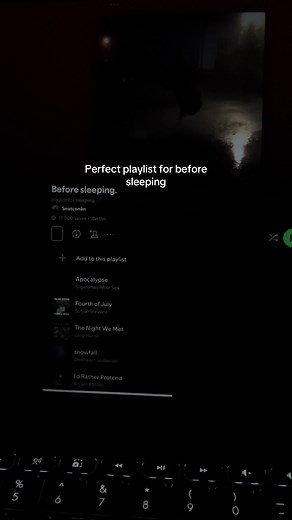 Perfect Playlist for Relaxing Before Sleep