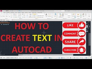 Autocad me text kaise kare | how to add text in autocad |tutorial for Beginners 2024 #autocad #3d