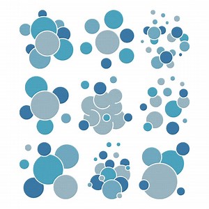 Abstract Circle Embroidery Design, Modern Geometric Machine Embroidery File, 9 Design, 9 Size, Instant Download - Etsy