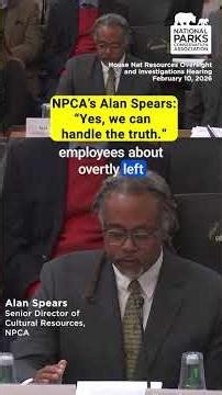 NPCA's Alan Spears: "Yes, We Can Handle the Truth"