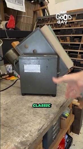Old Machine Makes Perfect Paper Stacks #shorts