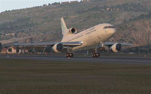 【X-Plane11】L1011-500落LPMA 05跑道