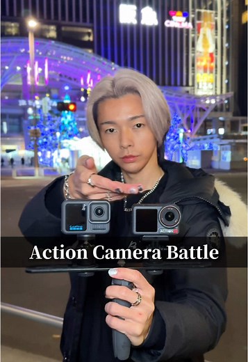 アクションカメラ比較！DJI Osmo Action vs. Gopro Hero13 Black