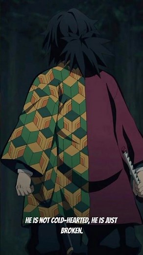 The Sad Meaning Behind Giyu's Haori 🌊💔 #DemonSlayer