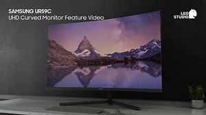 [SAMSUNG] UHD Curved Monitor UR59C Feature Video
