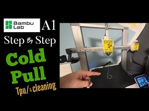 TPU Printing on Bambu A1? Do This Cold Pull First!