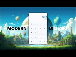 C# Create Modern Calculator UI with Avalonia UI