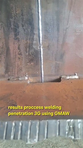 npt.tarigan on Instagram: "Results of example welding open root until capping pass 3G using GMAW / FCAW #welder #welding #examplewelding #structural #GMAW #FCAW #foryoupage"
