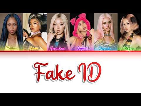 [AI ORIGINAL] KATSEYE (캣아이) 'Fake ID' (Color Coded Lyrics) | ⭐Star_Edits⭐