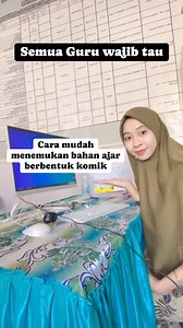 338K views · 4.4K reactions | Cara mudah menemukan bahan ajar menarik dalam bentuk komik﫶, oh iya ada beberapa mata pelajaran yg tidak ada pilihannya yah, dan jangan lupa pada saat memilih Template, ingat klik bagian panahnya supaya pilihan edukasinya muncul , terima kasih, semoga bermanfaat #guru #tutorial #cara #trik #caramudah | Tarismah Ismail | Facebook