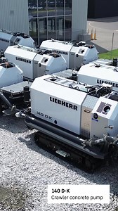 Check out the latest #Liebherr Crawler concrete pumps! Our 110 D-K and 140 D-K crawler pumps are adaptable on all job sites. With efficient set up, easy maneuverability, and powerful pumping features – these crawler concrete pumps can easily fit your job site's needs. 💡Did you know they also pair well with our drill rigs? Learn more about our Concrete Technology 👇 https://go.liebherr.com/4jjr14 #liebherrusa #liebherrconcrete #concretetechnology #concretecrawlerpump | LiebherrConstruction