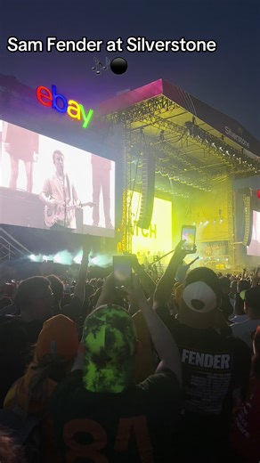 Sam Fender Live Performance at Silverstone F1
