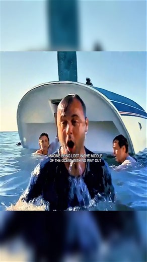 Part 1 Stranded in the ocean: no escape, no mercy #Survival #SharkAttack #LostAtSea #fyp #viral