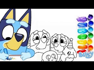 Bluey and Bingo Crying Tears | Bluey 💙🧡😢
