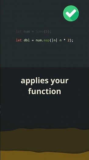 Master Rust: Work on Options with .map() #rust #rustlang #rusttutorial