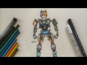 How to Draw *NEW* KIT - Fortnite Season 3 | Step by Step