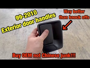 99-2010 exterior handle replacement