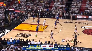 137K views · 1.1K reactions | "The Christian Braun show" 15 off the bench for rook Christain Braun!   #NBAFinals presented by YouTube TV | NBA | Facebook