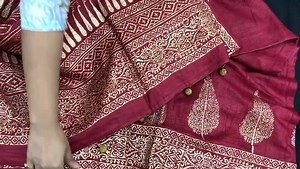 37 reactions · 7 comments | Gorgeous red tussar silk saree in cypress...