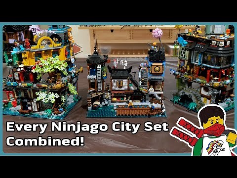 Combining Every LEGO Ninjago City Set!