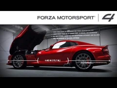Forza 4 1080p Dodge 2013 Viper GTS Autovista