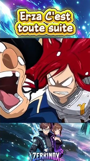 Avec Erza c'est toute suite | FAIRY TAIL VF #animeedits #anime #FairyTail #FairyTail100YearsQuest