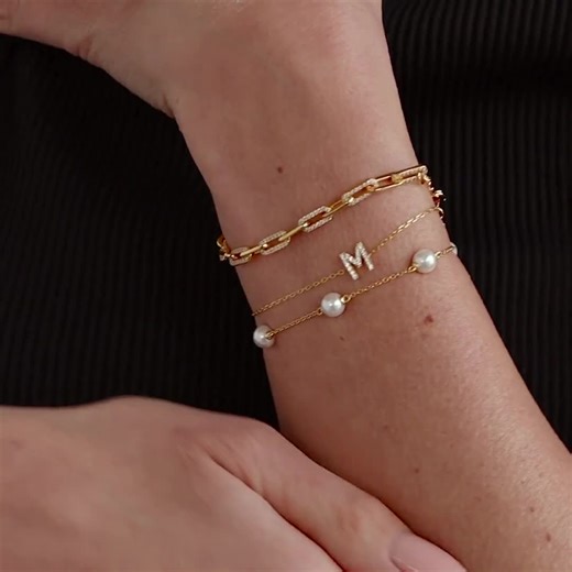 Diamond Chain Link Bracelet by Caitlyn Minimalist • Pave Crystal Paperclip Bracelet • Silver Bridal Jewelry • Anniversary Gift • BR086 - Etsy