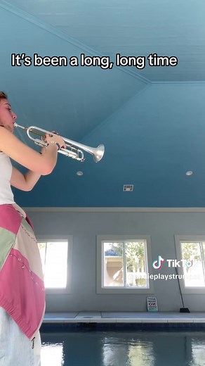 I lost the comment that suggested i play this, but here it is! I think I’ve improved a lot as a player since the last time I recorded myself playing this song. Enjoy! #trumpet #trumpetplayer #itsbeenalonglongtime #fyp #viral #band #bandkid #wompwomp