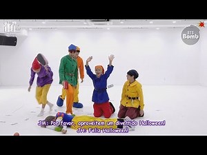 [Bangtan Bomb] Dance Practice de "Go Go" (versão de Halloween)