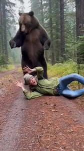 She heard a bear cub crying and stepped in to help — what happened next shocked everyone 🐻 #reel #Animals #bear | Jameson’s World
