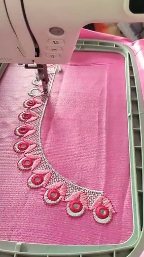 Bernette B70 Deco Computer embroidery works