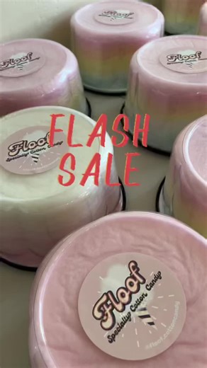 we NEVER do this 🙈 30 % off Rainbow Floof cakes! You can’t pick your delivery date but now is the time to surprise the cotton candy lover in your life! #floofcake #cottoncandycake #allergyfriendlycake