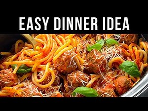 Slow Cooker Spaghetti and Meatballs – Easy Weeknight Dinner