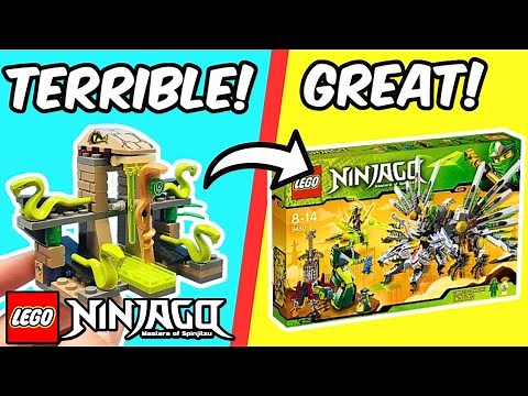 Ranking EVERY LEGO Ninjago Season 1 set... (WORST to BEST)