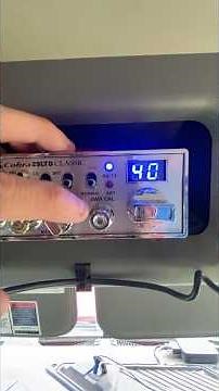 How to read SWR, using the built in meter on a Cobra 29 Classic CB radio 🎙️
