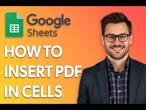 How To Insert Pdf In Google Sheets Cells [Quick Tutorial]