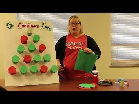 Christmas Tree Punch Game