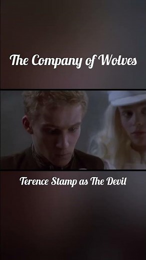 The Company of Wolves 1984 Terence Stamp as The Devil #horror #horrorstories #terencestamp