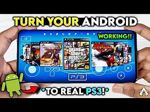 How To Run a REAL PS3 On Android & Play PS3 Games 🔥