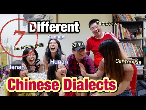 Mandarin Accents - Seven (Completely) Different Chinese Dialects - Real Chinese Conversation