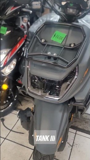The New Tank III 150cc Gas Scooter Moped⛽️